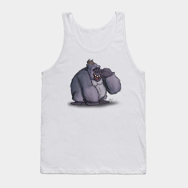 The Nosepicker Tank Top by OptionJoe Art